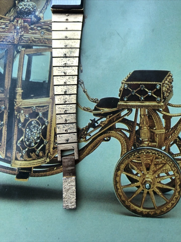 Reloj de cuarzo con diamantes para mujer Elgin Em522-017 Foto 3 de 4