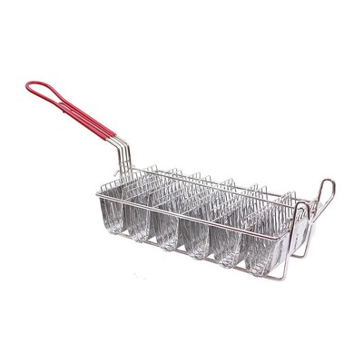 Tablecraft TB60 12'' x 6  1/2'' x 1 1/2'' 6 Taco Shell Fryer Basket New