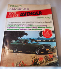 Pitman's All-IN-ONE Book Of The AVENGER Staton Abbey - Chrysler classic car