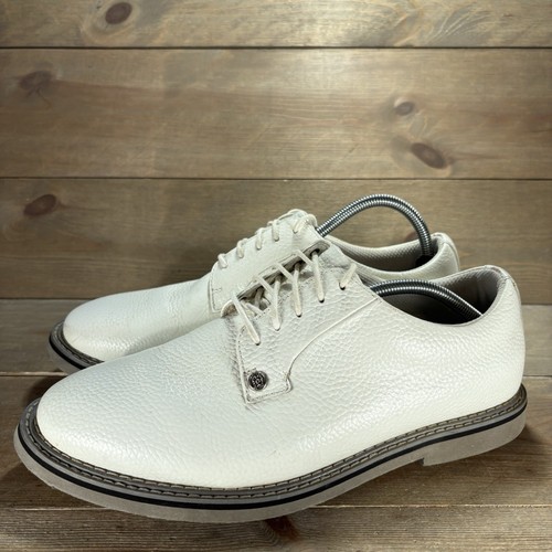g fore gallivanter mens size 10.5 golf shoes white leather athletic ...