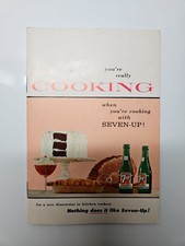 Listing image for VTG 1957 7 UP COOKBOOK You’re Really Cooking Advertising Soda Memorabilia