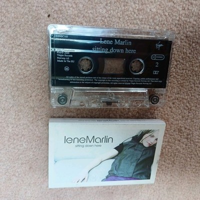 Lene Marlin - Sitting Down Here - Cassette Tape Single Cardboard Sleeve