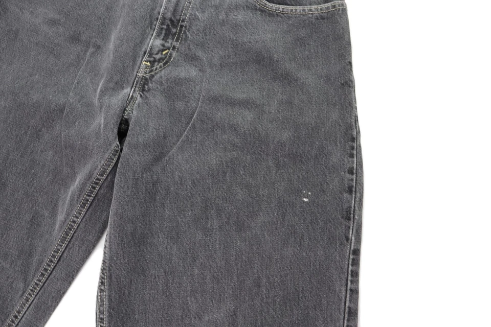 Jeans jeans vintage anos 90 Levi’s US masculino 32 x 29 595 produtos secos folgado relaxado solto - Imagem 3 de 4