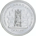 1977 Canada 50% Silver Canadian Silver Dollar - Silver Jubilee *8973