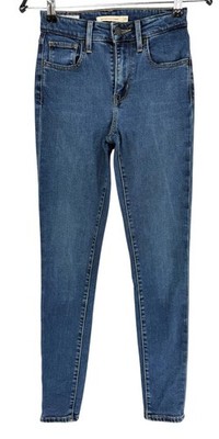 LEVI'S STRAUSS & CO Damen 721 High Rise Skinny Stretch Jeans Größe W23 L28