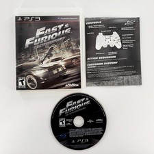 Fast & Furious: Showdown (Sony PlayStation 3, 2013) Complete Tested & Works