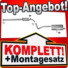 Auspuff für RENAULT SCENIC III 1.2 TCe nür 7-Sitzer  Auspuffanlage