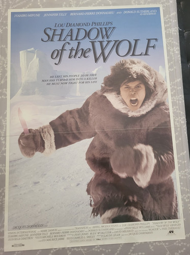 Shadow Of The Wolf 1992 Movie Poster 27"x39" Toshiro Mifune Thriller Adventure