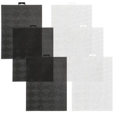  6 Pcs Lenzuola Da Cucito Fatte Mano Fogli Artigianali Tessuto Ricamo