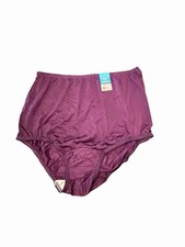 Vanity Fair Perfectly Yours Tailored Nylon Brief Sangria Size 6 Medium 15712 NEW