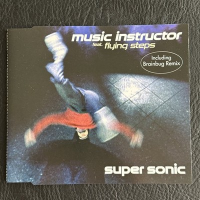 Rare 5-Track Maxi-CD: Music Instructor Feat. Flying Steps - Super Sonic (1998)