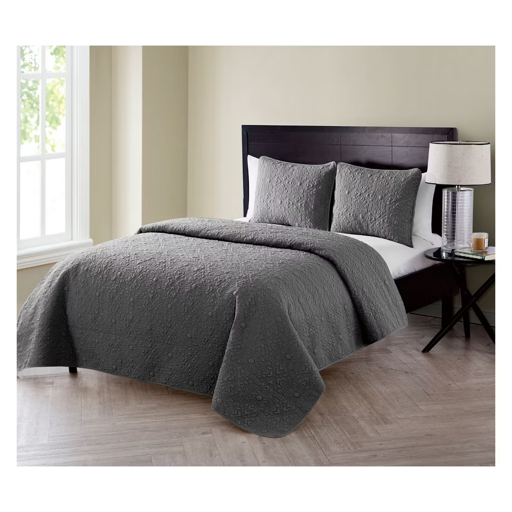 Gray: Hypoallergenic Microfiber