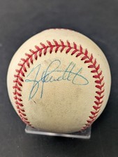 Terry Pendleton Signed MLB Baseball Vintage William Bill White Ball PSA DNA