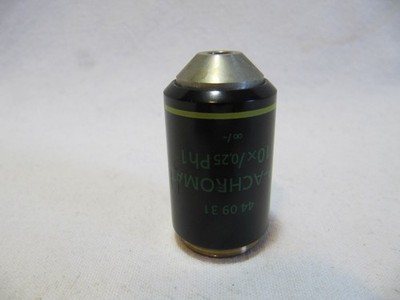 Zeiss West Phasenkontrast CP-Achromat 10x 0,25 Ph1 Axio Mikroskop Objektiv RMS