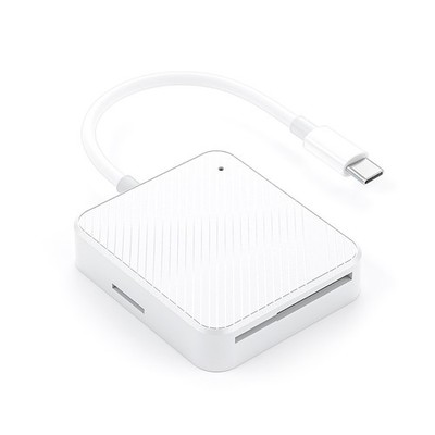 4 in 1 USB-C M2 SD SM XD Card Reader Compact Flash Reader Memory Card Adapter
