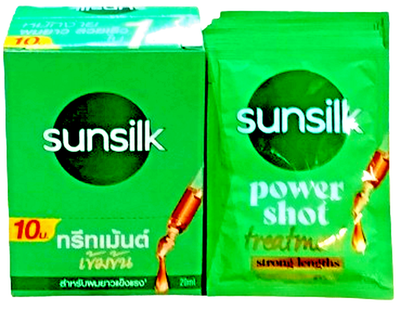 Sunsilk Power Shot Treatment Strong Lengths 20ml x 10 Sachets for