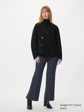 Uniqlo Smart Flare Pants Womens M Black NWT