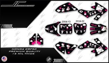 HONDA CRF50 GRAPHICS KIT DECALS THICK AND HIGH GLOSS