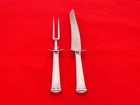Estate International Sterling Silver Theseum 2 Piece Carving Set FP-8