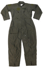 Flight Suit Flyers Coveralls 46 R Sage Green 1659 US Military FR CWU-27P Uniform