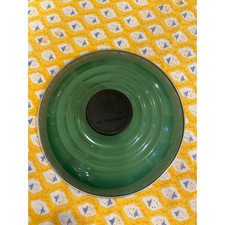 Le Creuset Forest Green Enamel Replacement Lid with Black Knob 8.5 Inch Diameter