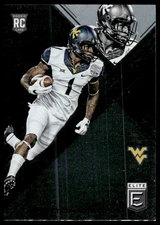 2017 Panini Elite Draft Picks #185 Shelton Gibson Rookie West Virginia