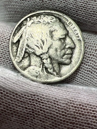 1913 Type 1 Higher Grade 3/4 Horn Buffalo Nickel -  Better Date US Coin!