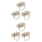  Set of 2 Serviettenständer Serviettenhalter Legierungsserviettenringe