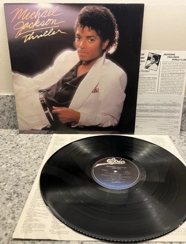 Michael Jackson – Thriller ; 1982 LP EX TRUE 1ST PRESS W/INSERT