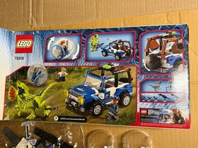 LEGO Jurassic World: Dilophosaurus Ambush 75916 75915 Pteranodon Capture CIB