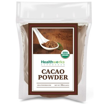 Organic Cacao Powder 32 Oz  SugarFree, Keto, Vegan, NonGMO Superfood
