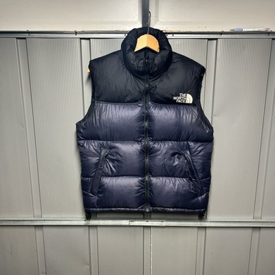 Vintage The North Face Vest Mens Small Blue 700 1996 Nuptse Puffer Goose Down