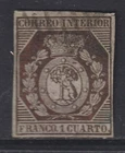 Spain 1853 MI 22 CANC VF / CAT VALUE $580
