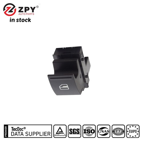 ZPY Electric Window Switch Passenger Side For Vw Golf Mk5 Caddy 7L6 959 855B - Picture 2 of 6