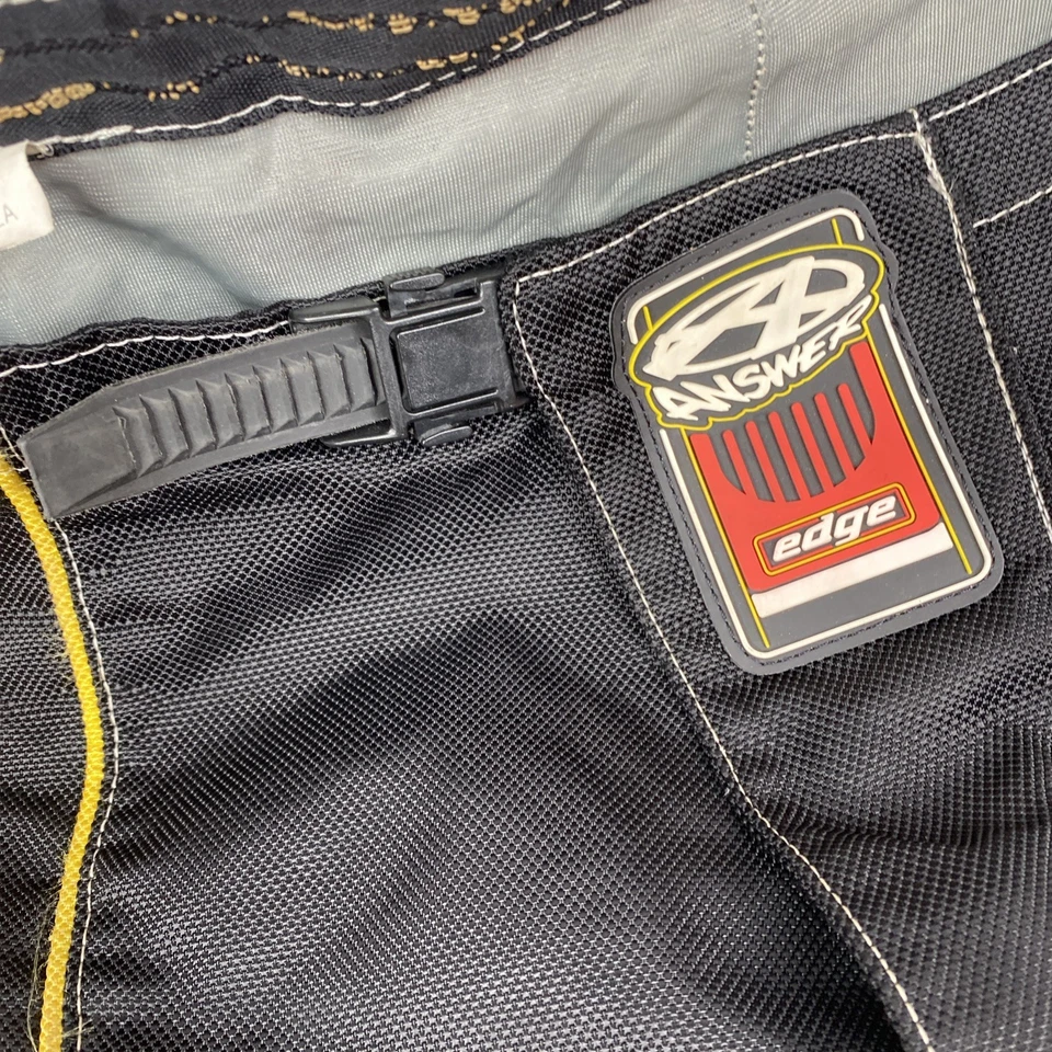 Answer Edge BMX Racing Motocross Pants Unisex Adult 44 Red - Image 4 of 4