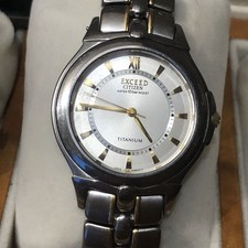 / CITIZEN EXCEED TITANIUM Citizen Exceed Titanium Combination Color Watch Many