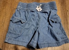 Wonder Nation Girls Size S 6-6X Denim Shorts