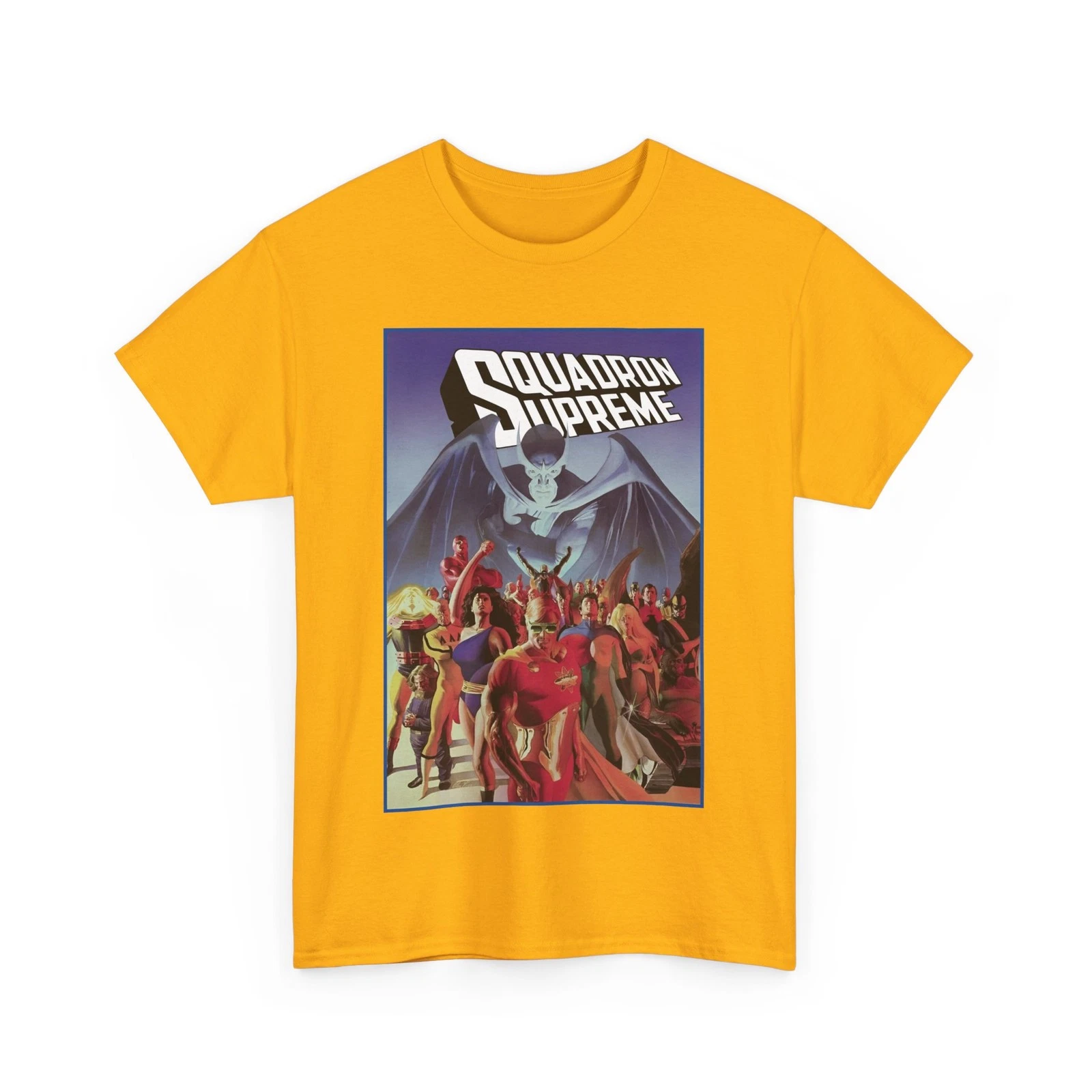 Squadron Supreme T-Shirt - Alex Ross Art - Marvel Comics - Hyperion, Nighthawk