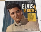 Elvis Presley Elvis Is Back 1960 Vinyl RCA Records 1st Press Mono 5s/5s G+