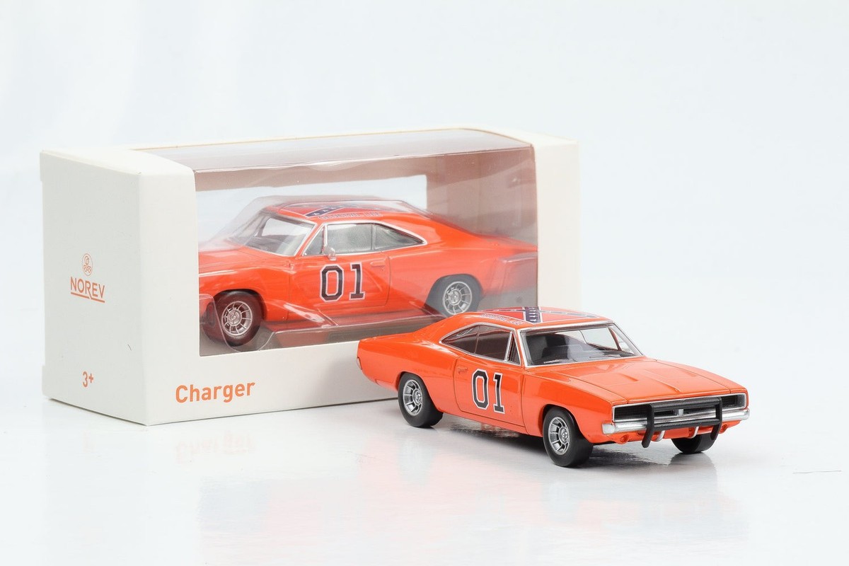 Gyrophare 1 43 Norev 950003 1:43 Dodge Charger 1969 General Lee - Foto 12
