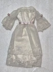 1969 Mattel Barbie #1870 Midi-Marvelous White Dress Gown Excellent