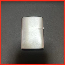 Rare Silver ZIPPO Lighter Made in USA Used