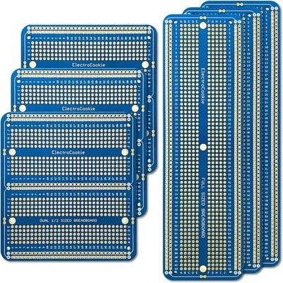 ElectroCookie lötbare Breadboard Leiterplatte für Elektronikprojekte kompatibel