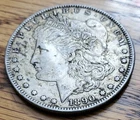 1890 $1 Morgan Silver Dollar In Good To Very Good Condition