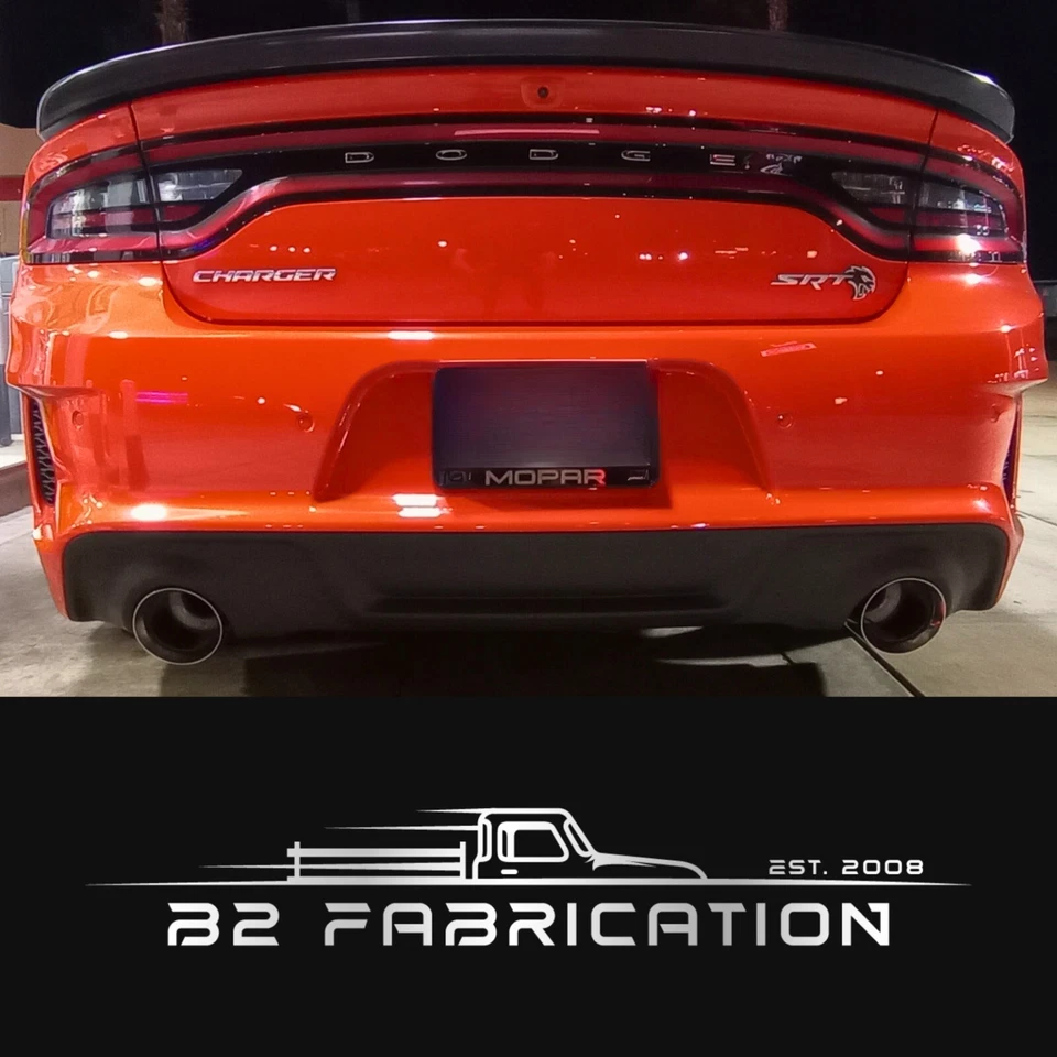 2015-2024 Dodge Charger 5.0" Exhaust Tip Replacement Set, Black or Polished - Image 4 of 4