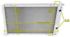 Sr Champion 3 Row Dual Pass Radiator1.251.5 For 1982-1992 Chevrolet Camaro Ls Sr Champion 3 Row Dual Pass Radiator1.251.5 For 1982-1992 Chevrolet Camaro Ls