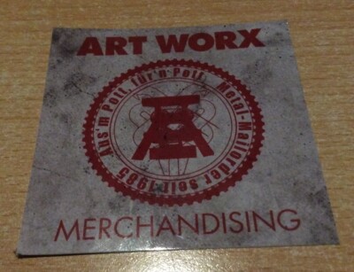Aufkleber von Art Worx, ca. 7,4 x 7,4 cm