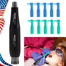 360° Swivel Dental Hygiene Prophy Handpiece 4 Holes 4:1 Nose cone /100 angles to