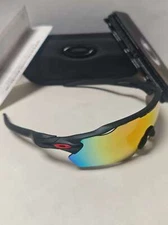 New OO9208 Oakley Radar EV Patn Sunglasses Black Frame