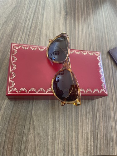 Auth. New Cartier Vintage Sunglasses 15L. T8200.131 - Picture 5 of 12